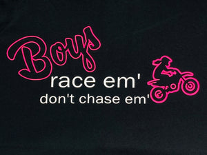 Boys - Race em' don't chase em'