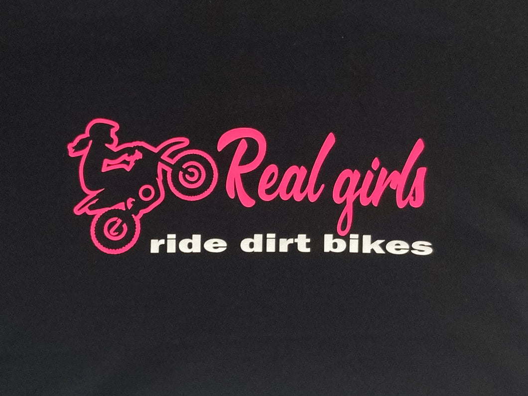 Real girls ride dirt bikes